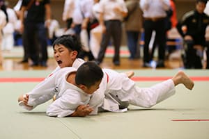 第10回スポーツひのまるキッズ関東小学生柔道大会 会場の様子