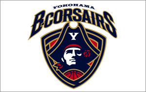 男子プロバスケットリーグB1リーグ「横浜ビー・コルセアーズ」シンボルロゴ